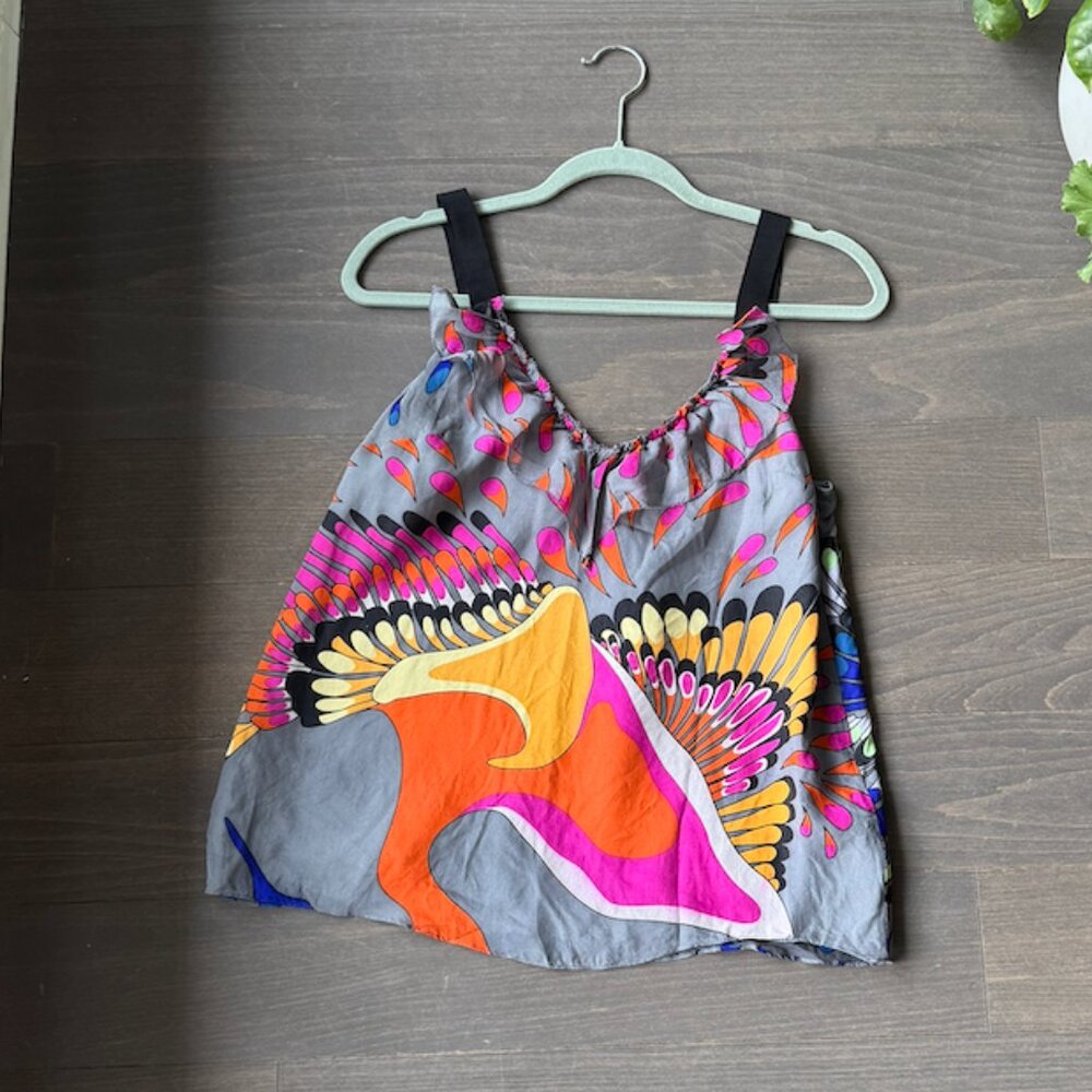 Silk Tibi Tank Top